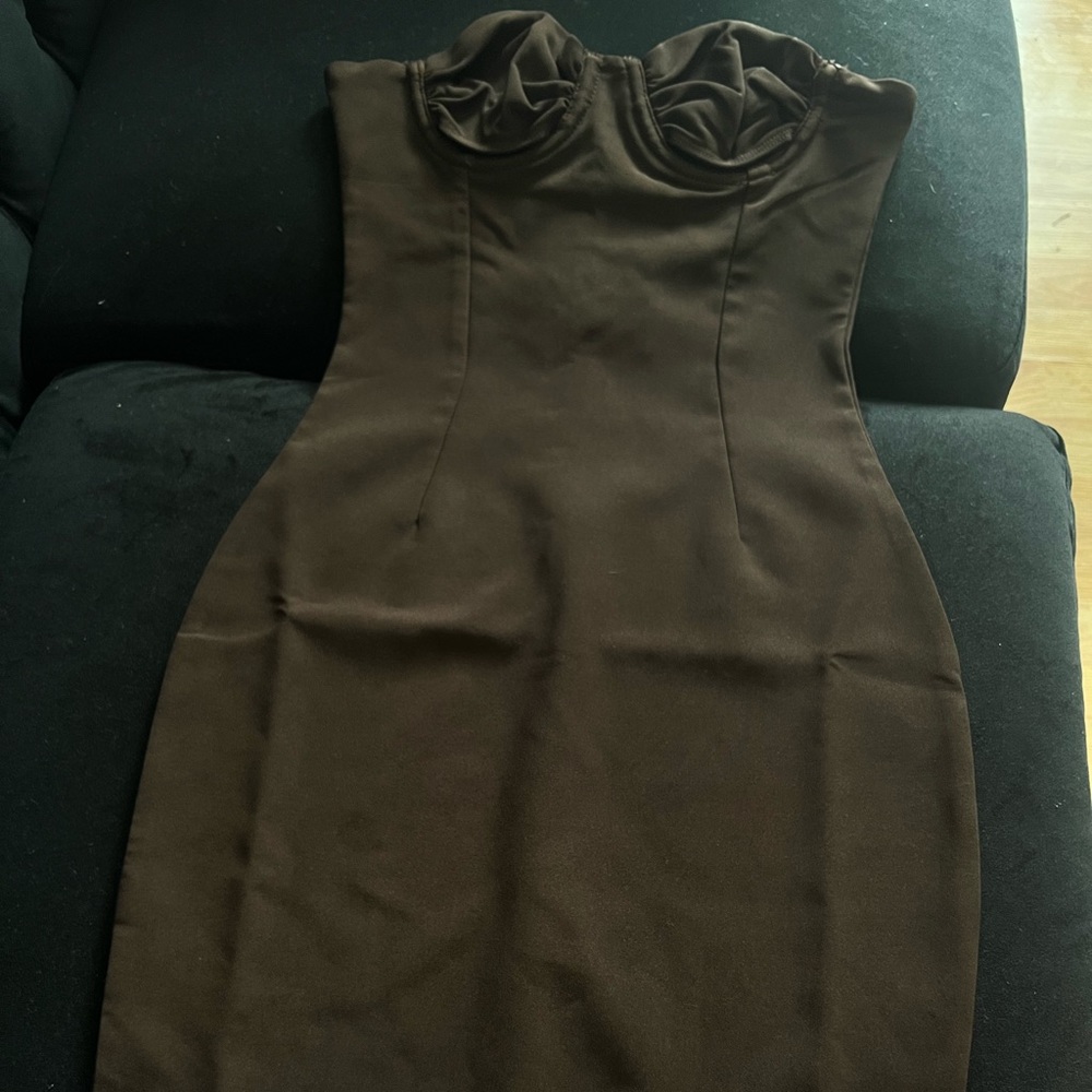 Sexy Brown Dress Never Worn